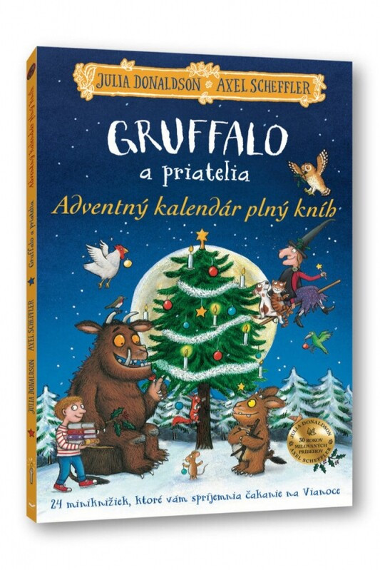 Gruffalo a priatelia - Adventný kalendár plný kníh - Julia Donaldson, Axel Scheffler