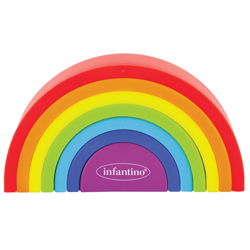 INFANTINO - Skladačka dúha Magic Rainbow