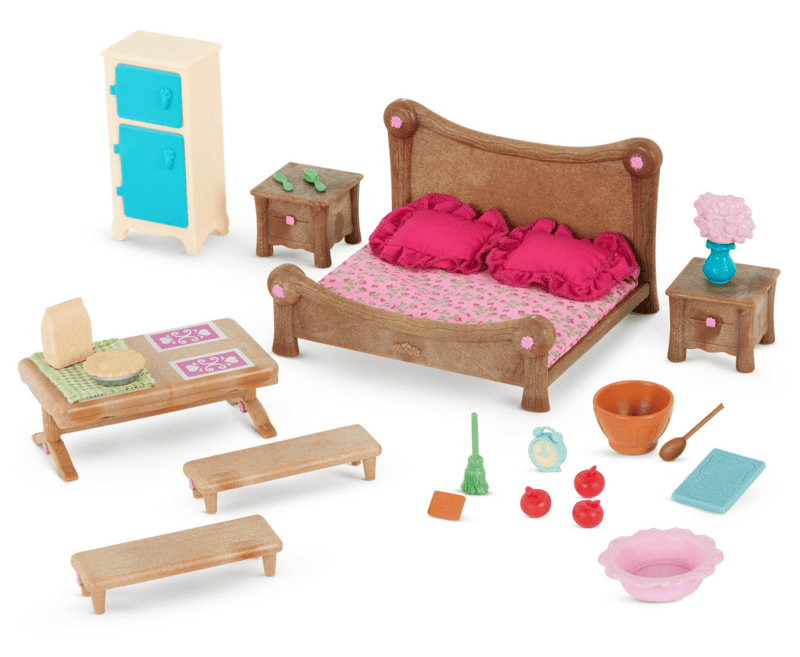 LI'L WOODZEEZ - Sada nábytku do spálne a jedálne