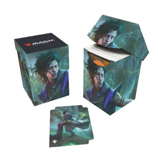 UltraPro Magic Deck Box - Duskmourn Winter, Cynical Opportunist 100+
