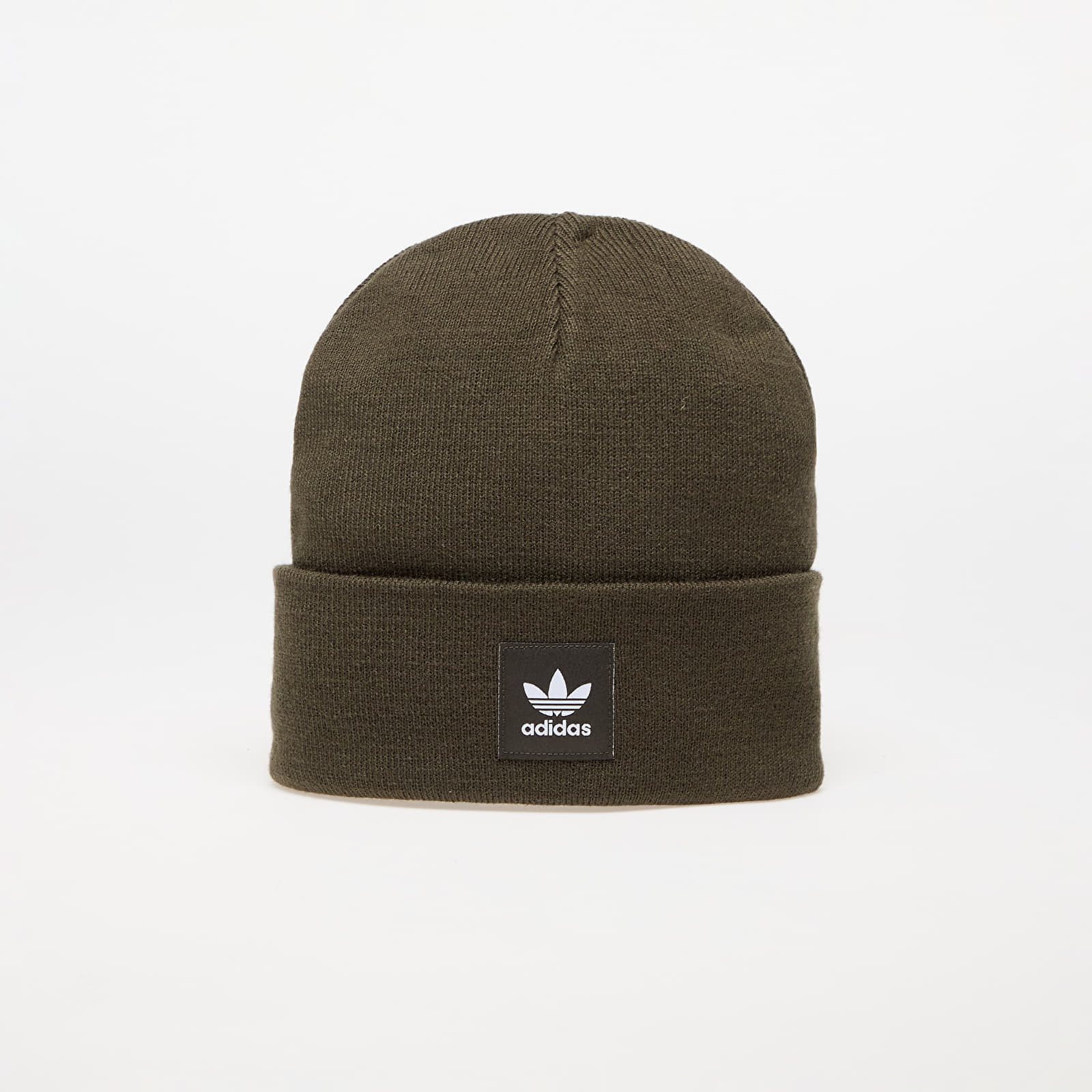 adidas Adicolor Cuff Knit Beanie Shale Olive M