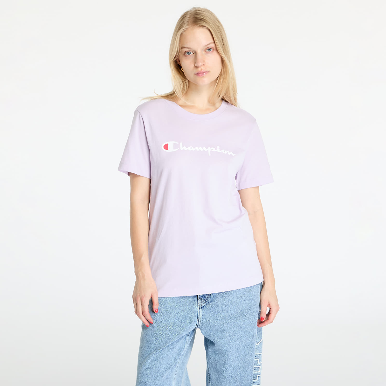 Tričko Champion SS Tee Purple XS