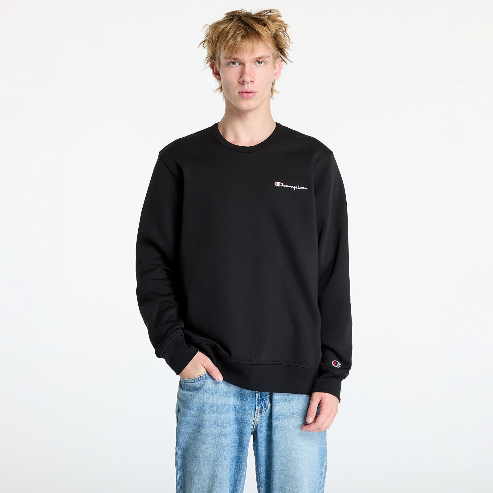 Mikina Champion Crewneck Sweatshirt Black M