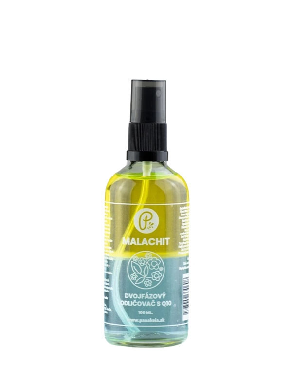 Malachit - dvojfázový odličovač s malachitom a Q10 PANAKEIA 100 ml