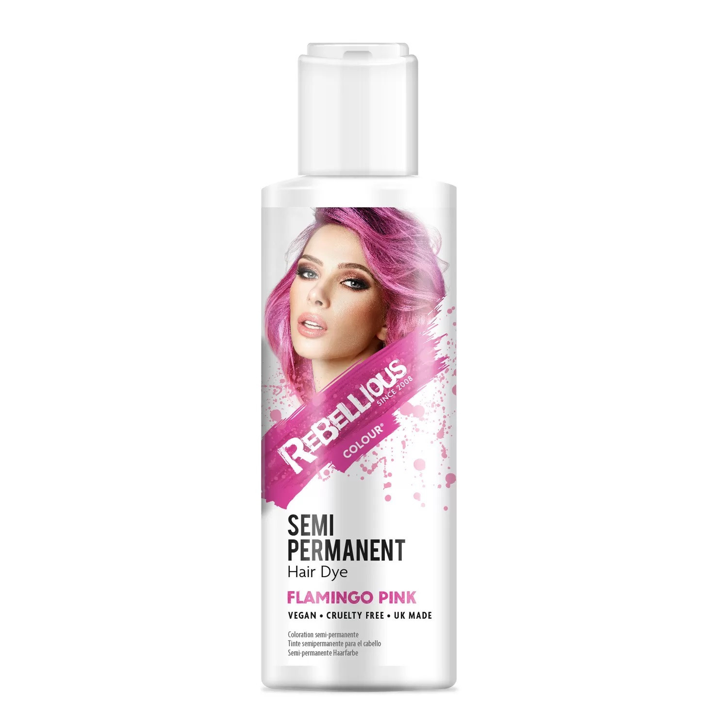 PGW Semipermanentná farba na vlasy 100 ml - Flamingo Pink