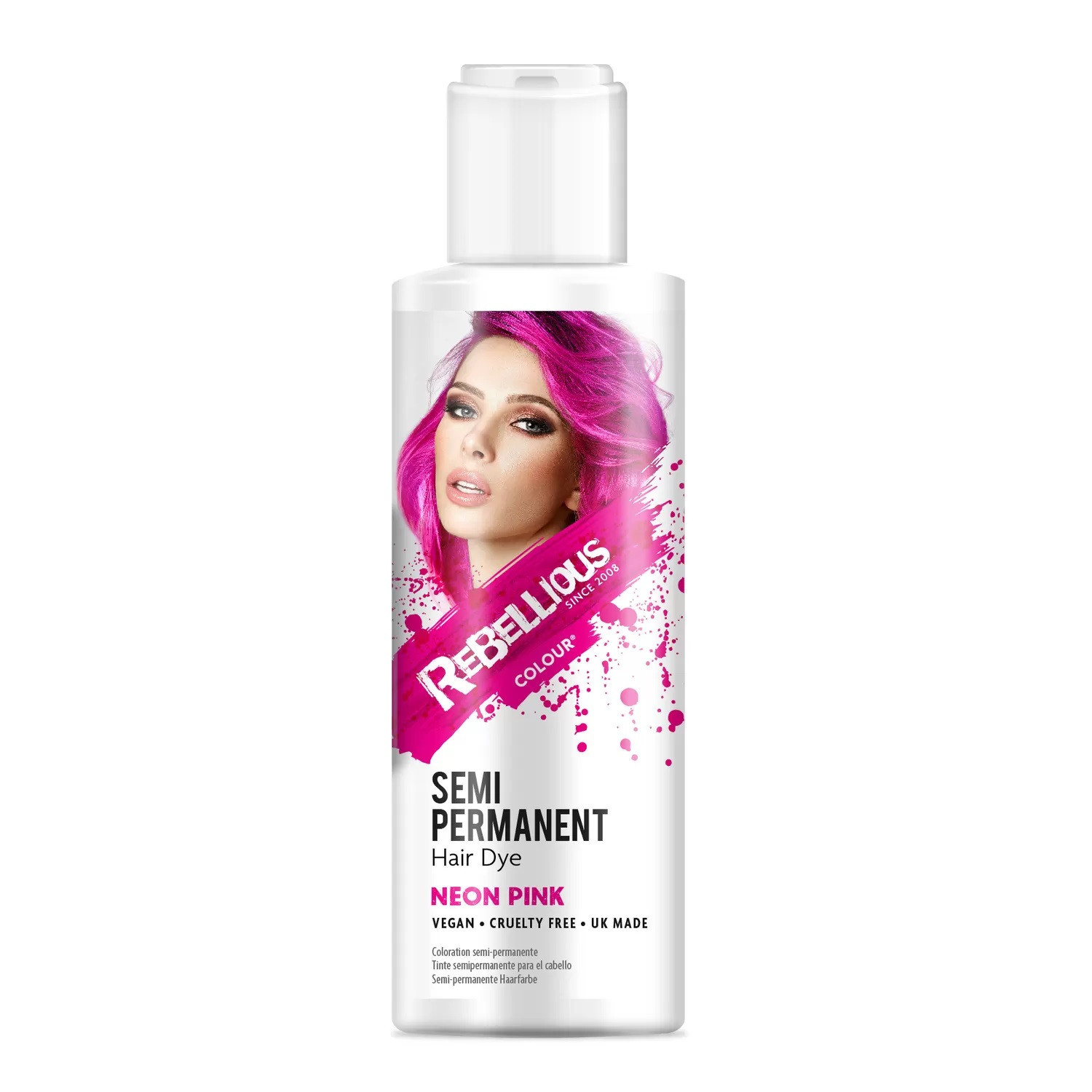 PGW Semipermanentná farba na vlasy 100 ml - Neon Pink