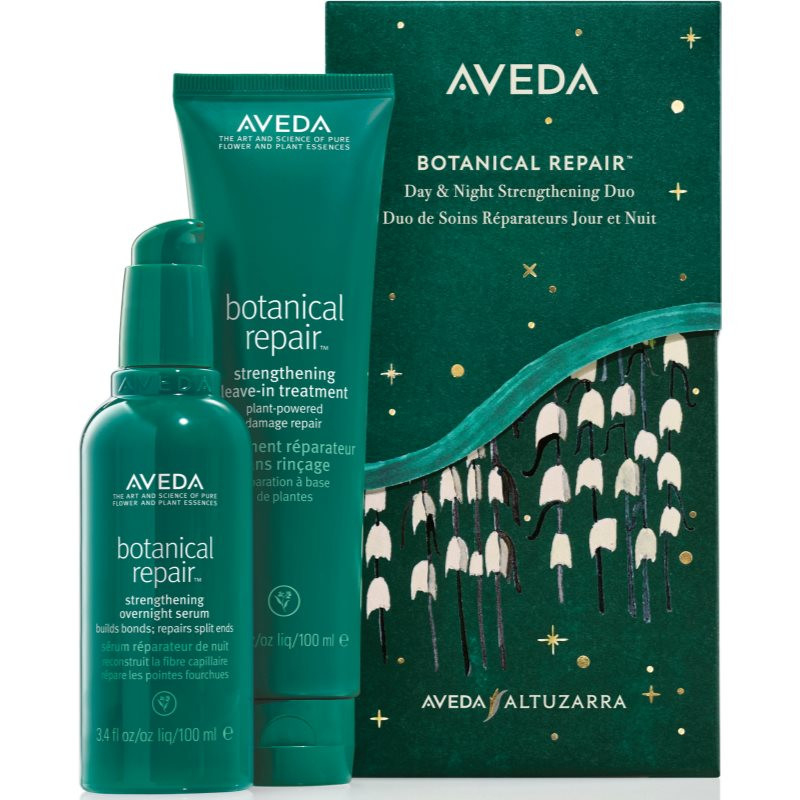 Aveda Holiday Botanical Repair™ Day & Night Strengthening Treatments darčeková sada (pre posilnenie vlasov)