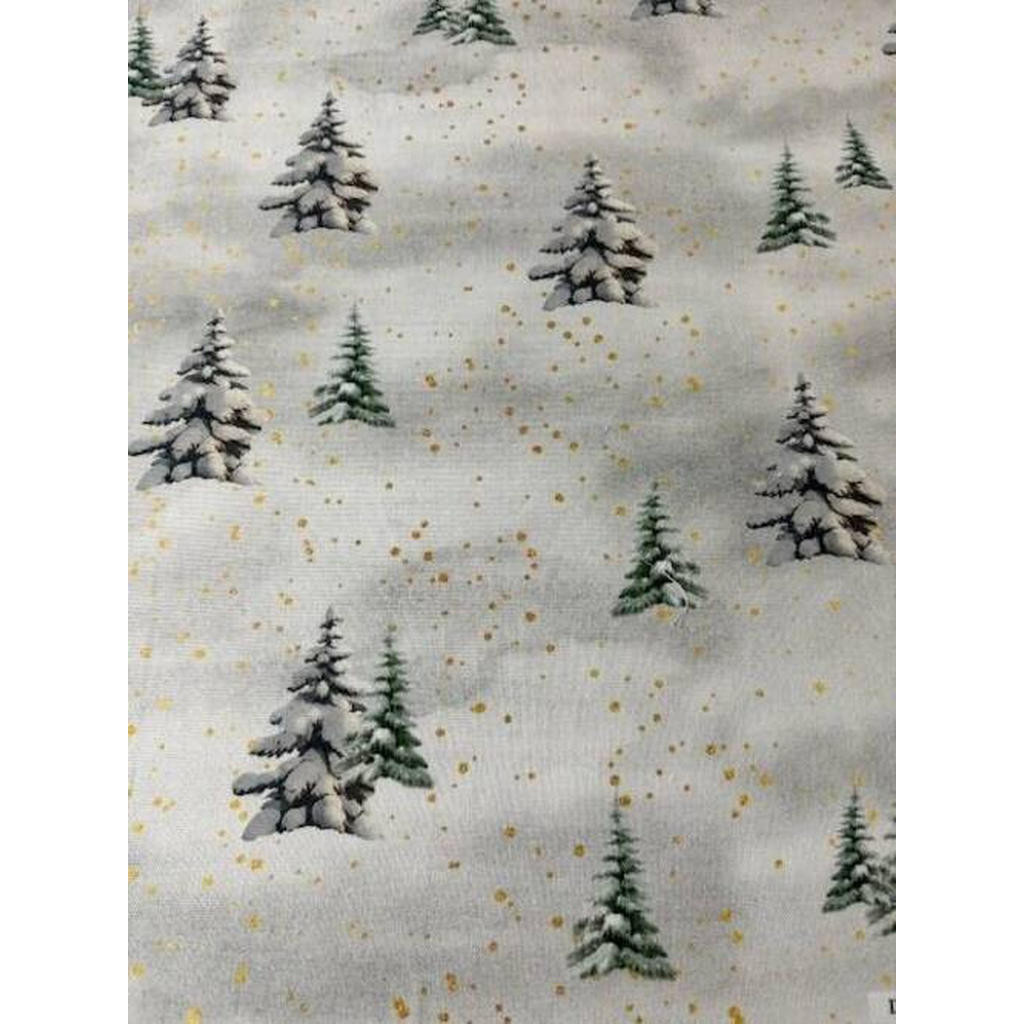 X-Mas ÚZKY OBRUS, 50/150 cm, biela