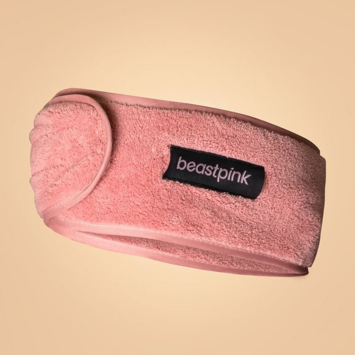 BeastPink Cosmetic Headband Pink