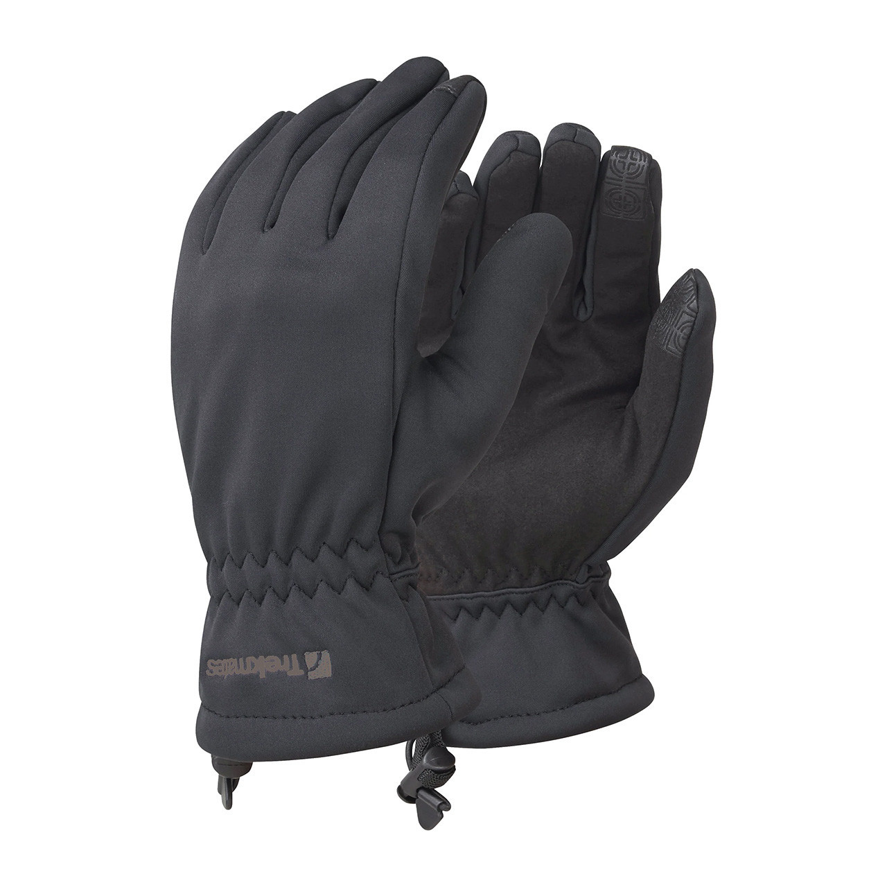 Rukavice Trekmates Rigg Glove - čierne, S