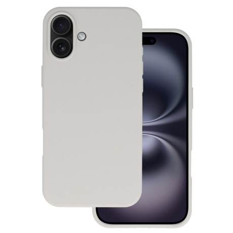 MG Silicone Lite kryt na iPhone 16, titanium