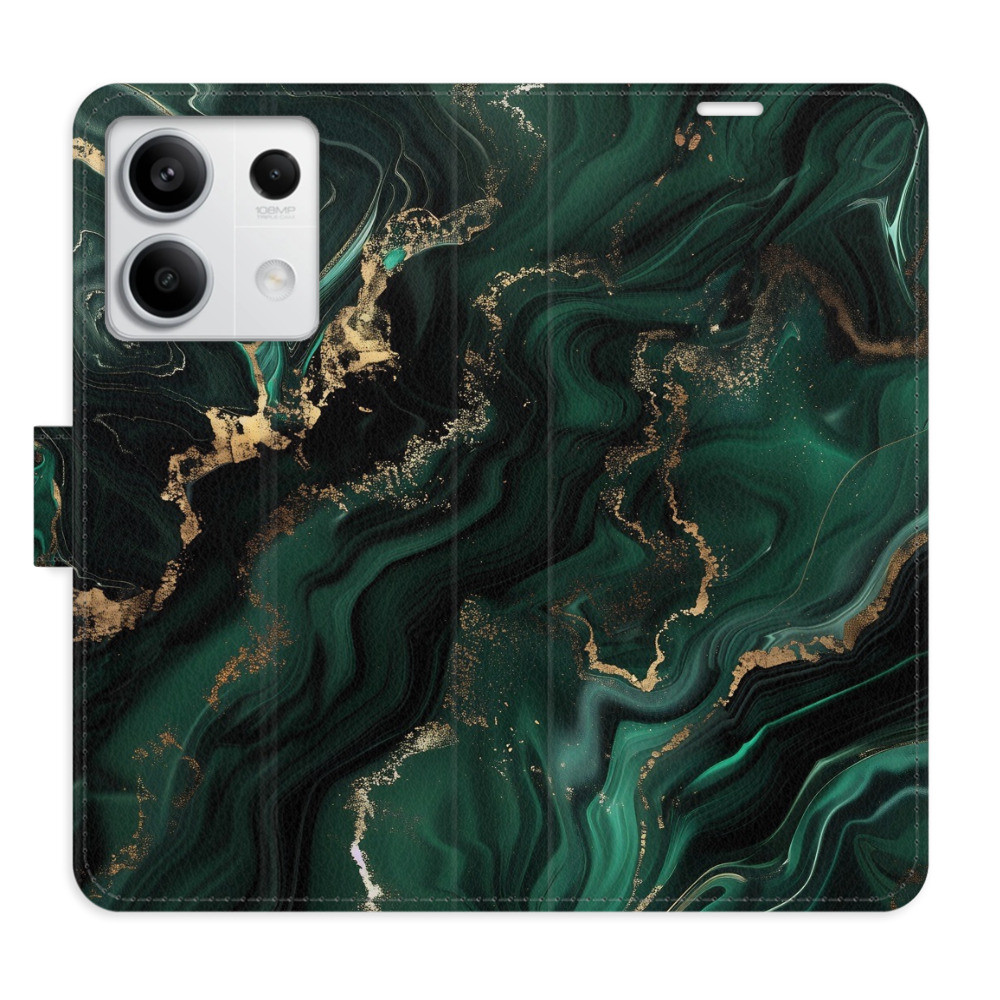 Flipové puzdro iSaprio - Emerald 02 - Xiaomi Redmi Note 13 5G