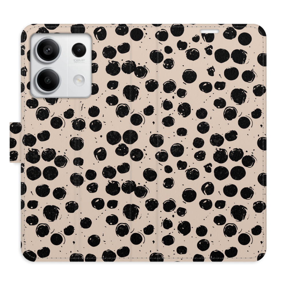 Flipové puzdro iSaprio - Dotted 02 - Xiaomi Redmi Note 13 5G