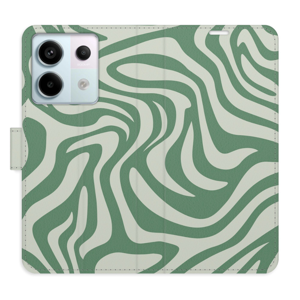 Flipové puzdro iSaprio - Zebra Green 02 - Xiaomi Redmi Note 13 Pro 5G / Poco X6 5G