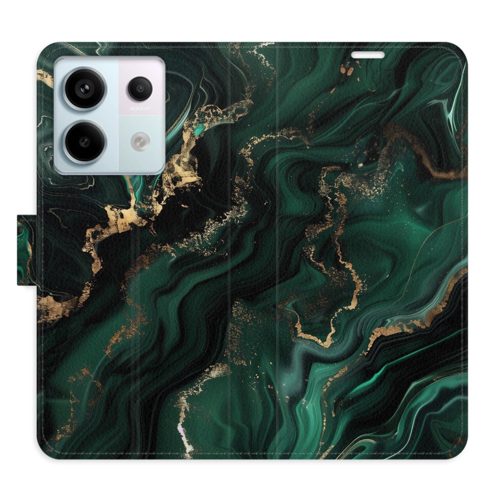 Flipové puzdro iSaprio - Emerald 02 - Xiaomi Redmi Note 13 Pro 5G / Poco X6 5G