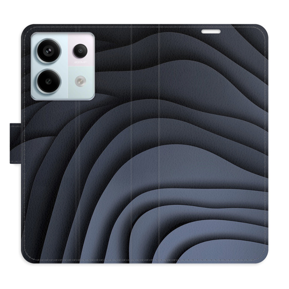 Flipové puzdro iSaprio - Dark Waves - Xiaomi Redmi Note 13 Pro 5G / Poco X6 5G