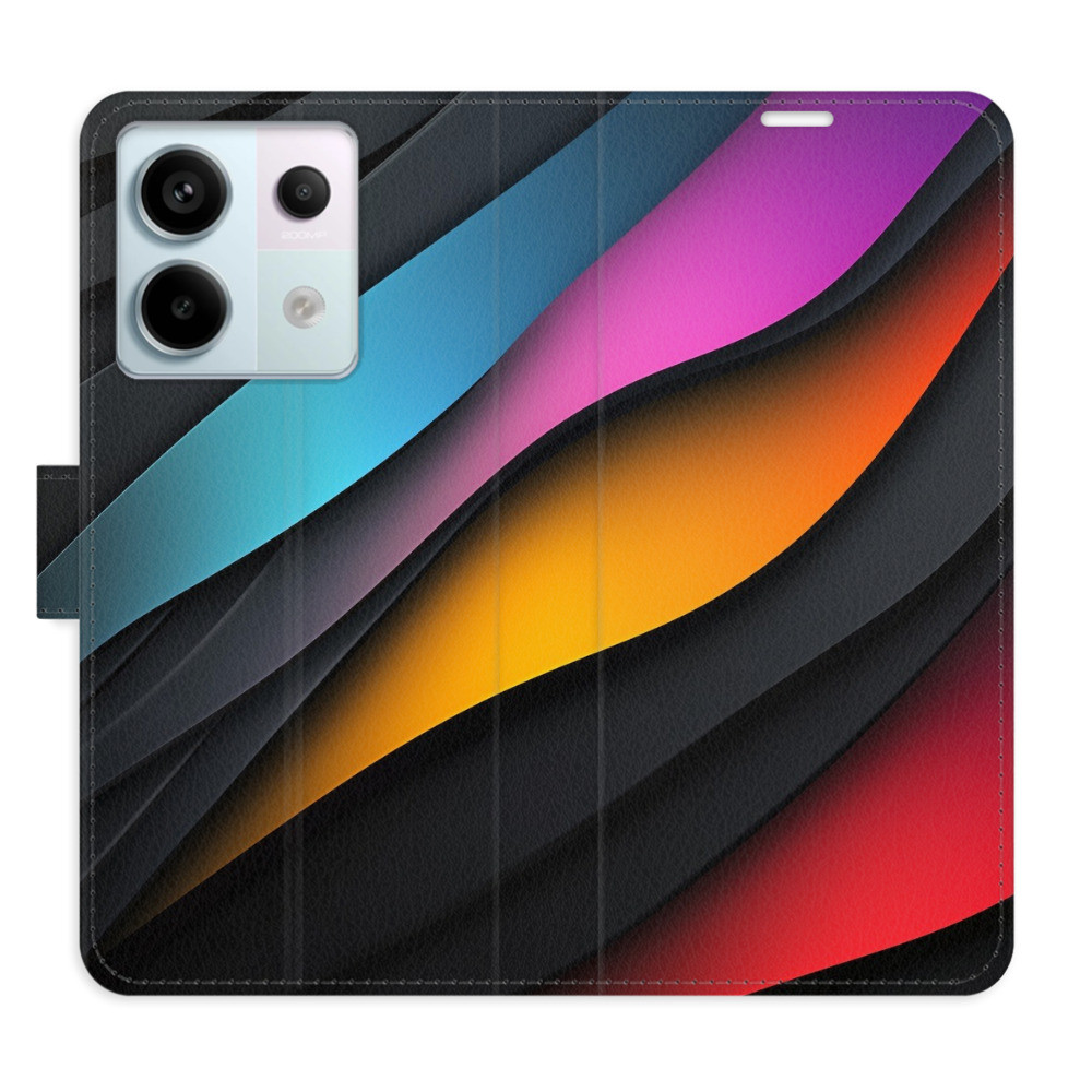 Flipové puzdro iSaprio - Color Waves - Xiaomi Redmi Note 13 Pro 5G / Poco X6 5G