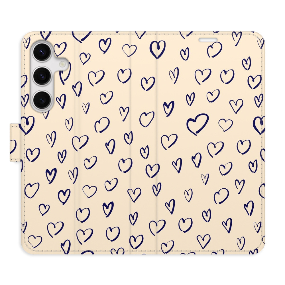 Flipové puzdro iSaprio - Heart Light 02 - Samsung Galaxy S24