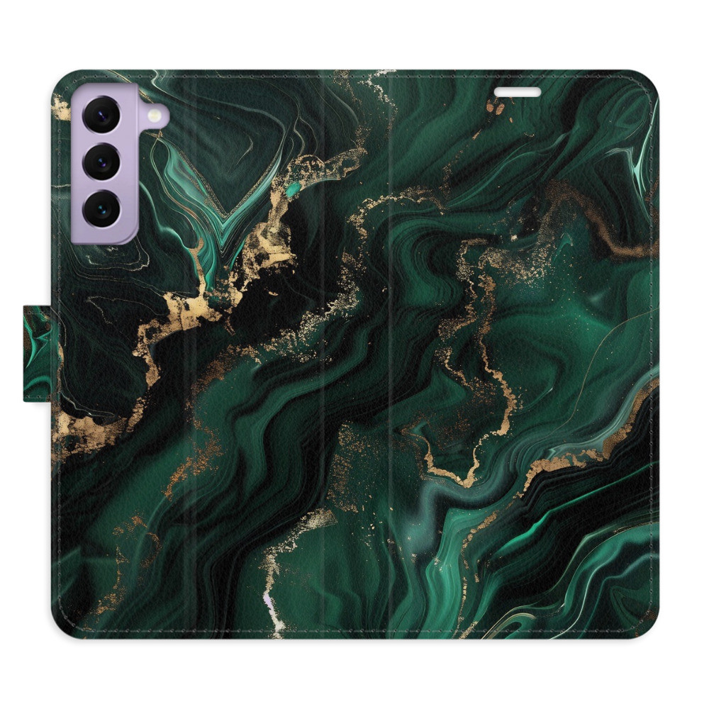 Flipové puzdro iSaprio - Emerald 02 - Samsung Galaxy S22 5G