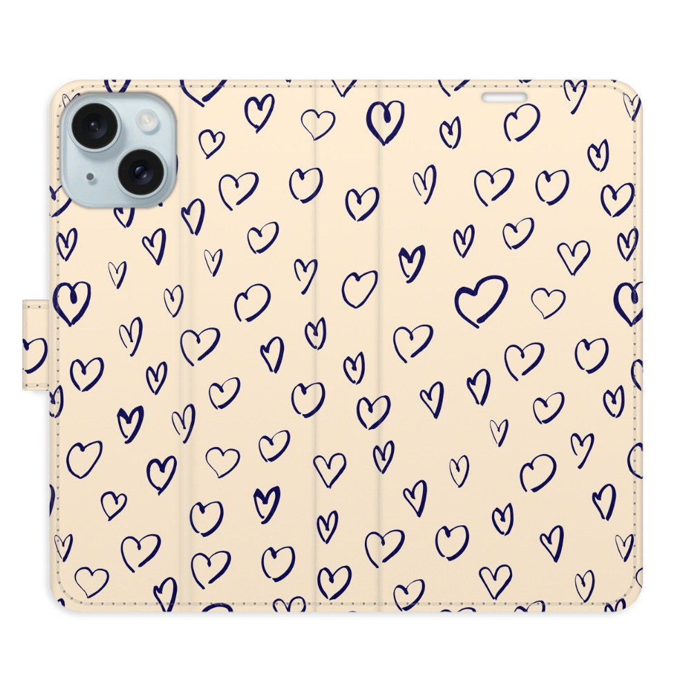 Flipové puzdro iSaprio - Heart Light 02 - iPhone 15 Plus