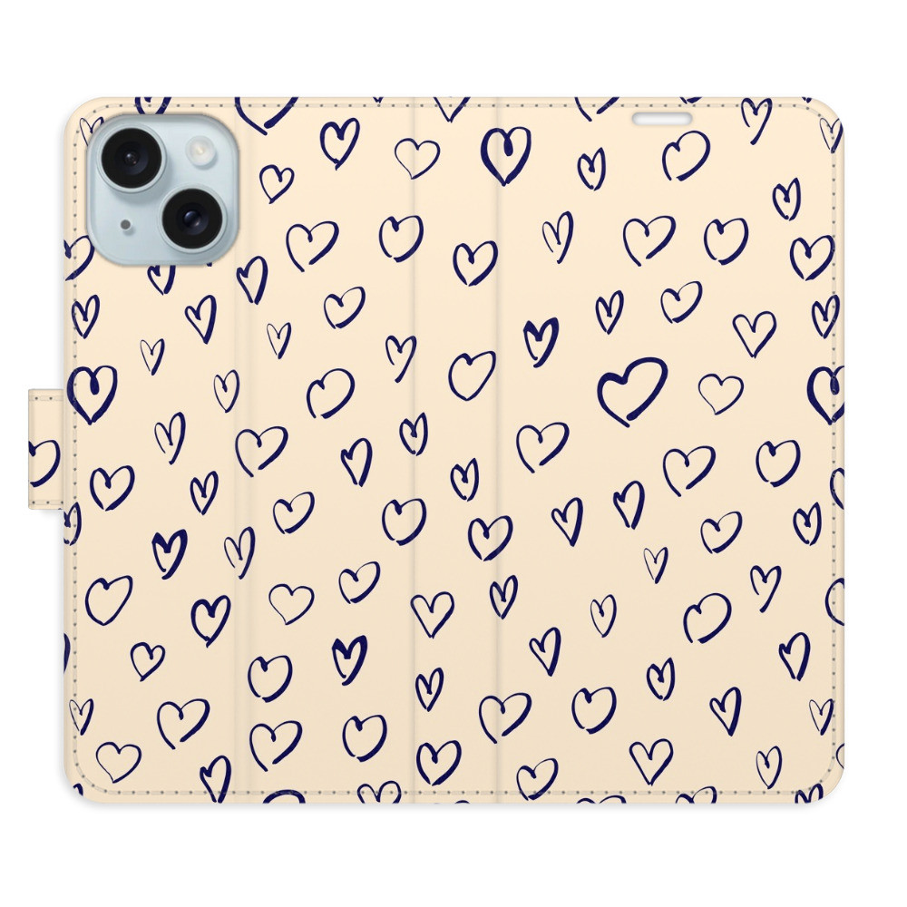 Flipové puzdro iSaprio - Heart Light 02 - iPhone 15