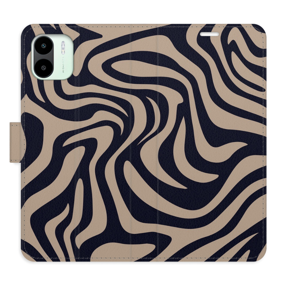 Flipové puzdro iSaprio - Zebra Black 02 - Xiaomi Redmi A1 / A2