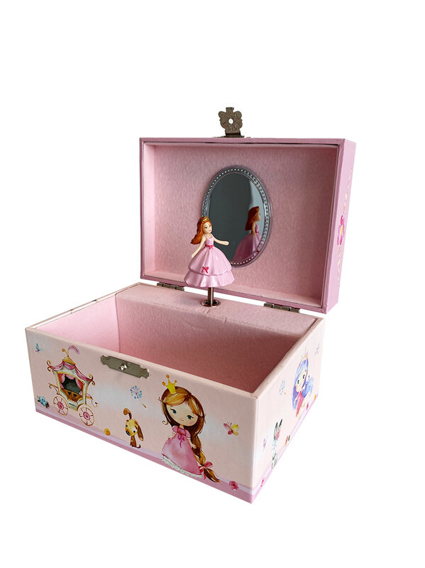 MAC TOYS - PLEJO Hudobná hracia skrinka - Princezná