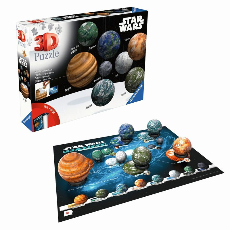 RAVENSBURGER - Planéty Star Wars Galaxia