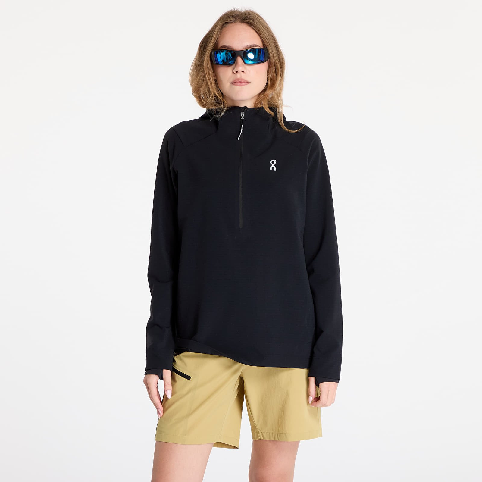 Mikina On Pace Hoodie Black M