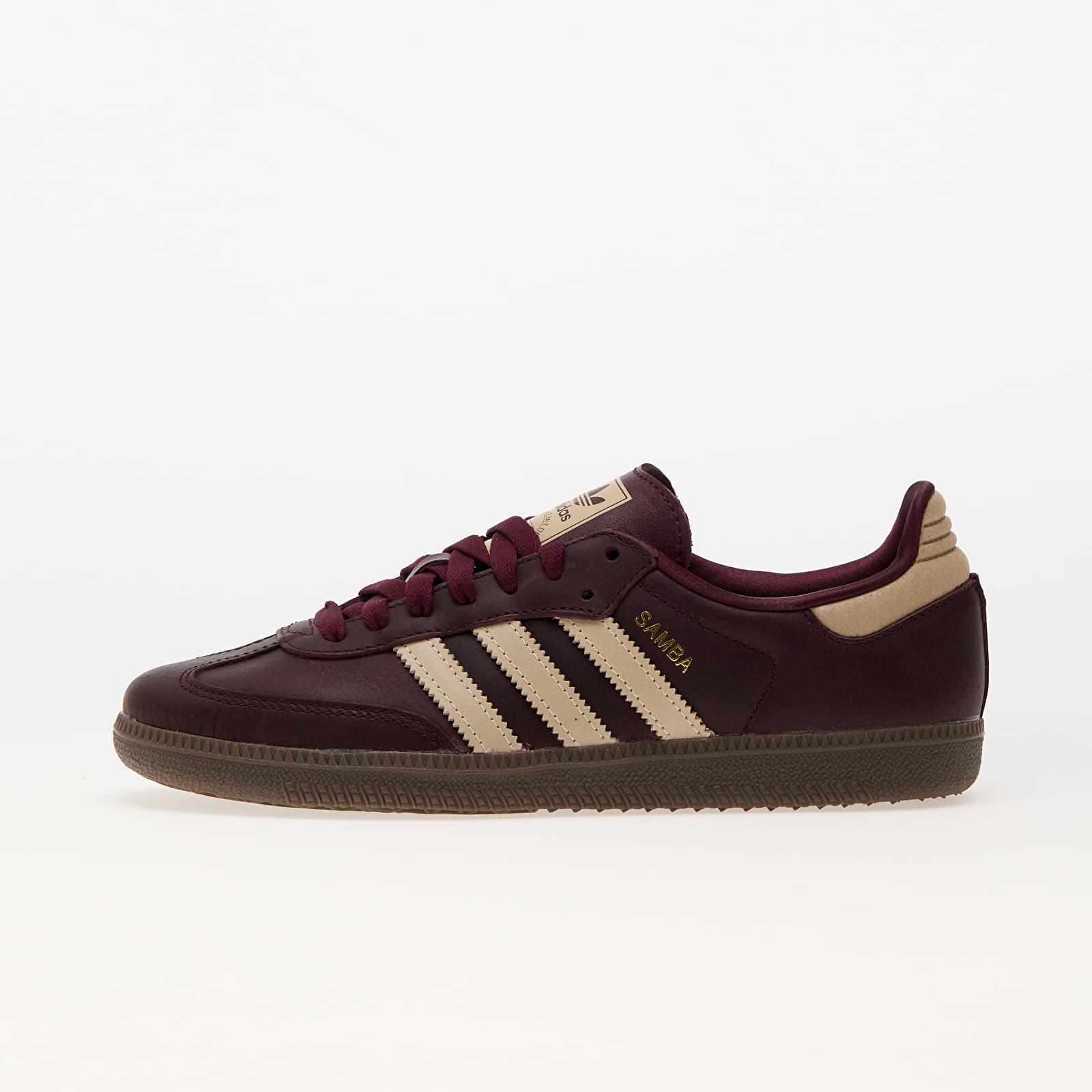 Tenisky adidas Samba Og W Maroon/ Crystal Sand/ Gold Metallic EUR 44 2/3