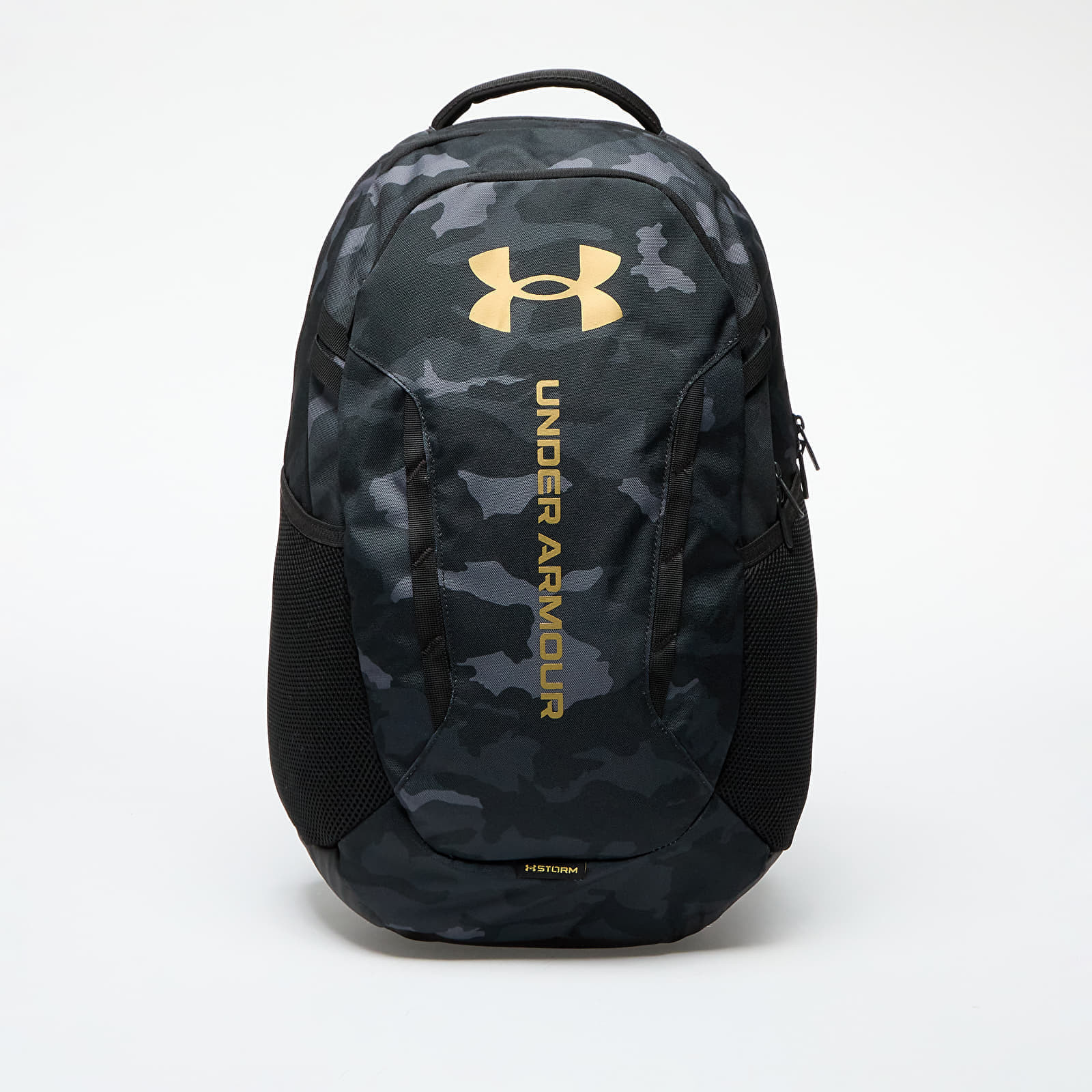 Under Armour Hustle 6.0 Backpack Black/ Black/ Metallic Gold Universal