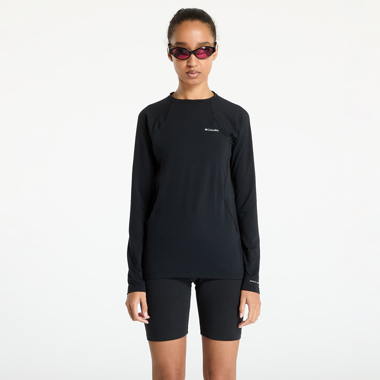 Tričko Columbia Midweight Stretch Long Sleeve Top Black XS