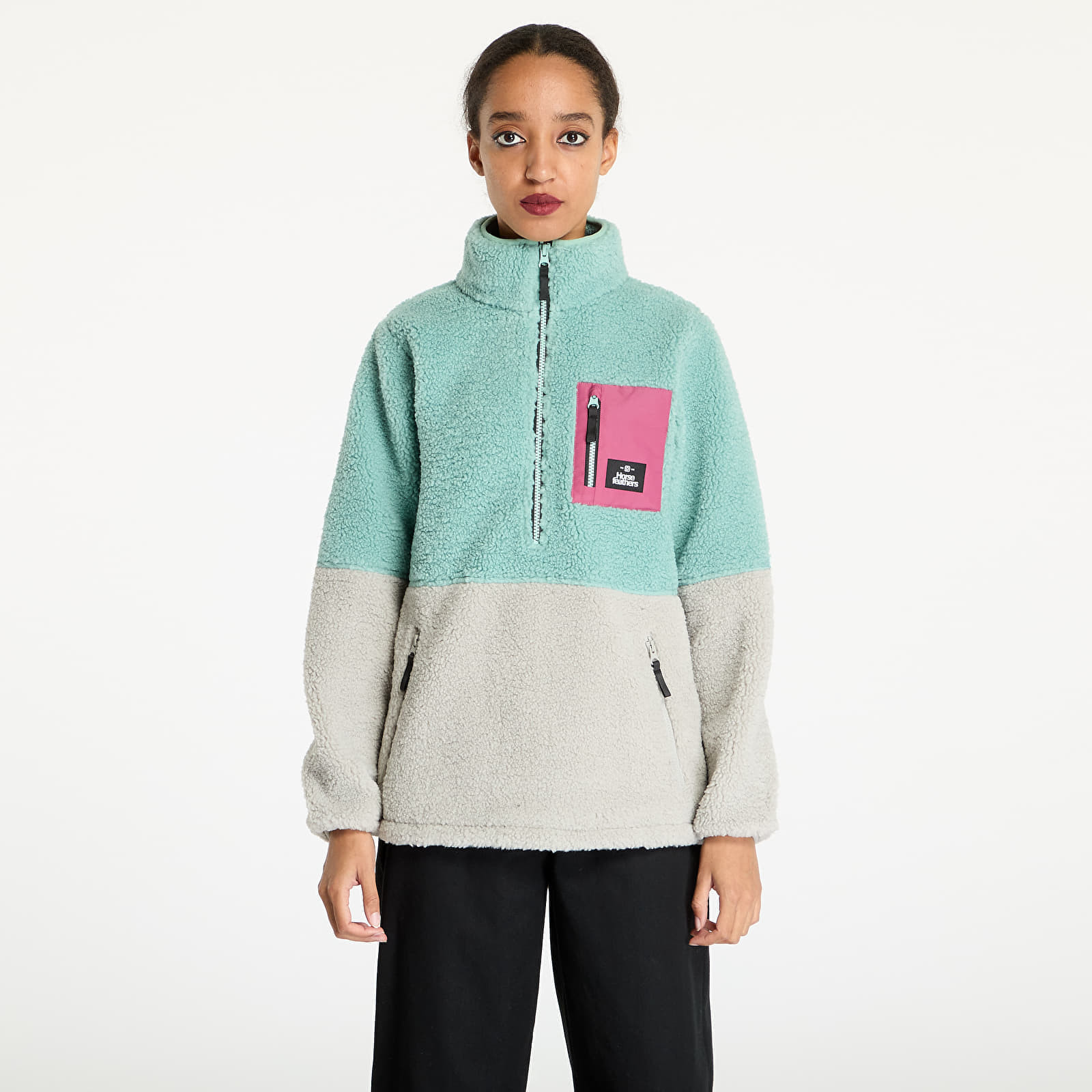 Mikina Horsefeathers Elvira Sweatshirt Blue Haze M
