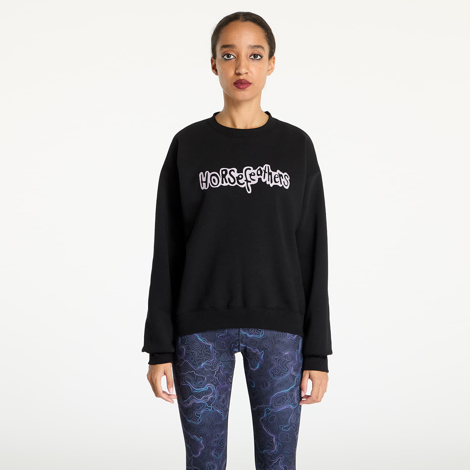 Mikina Horsefeathers Angela Sweatshirt Black S