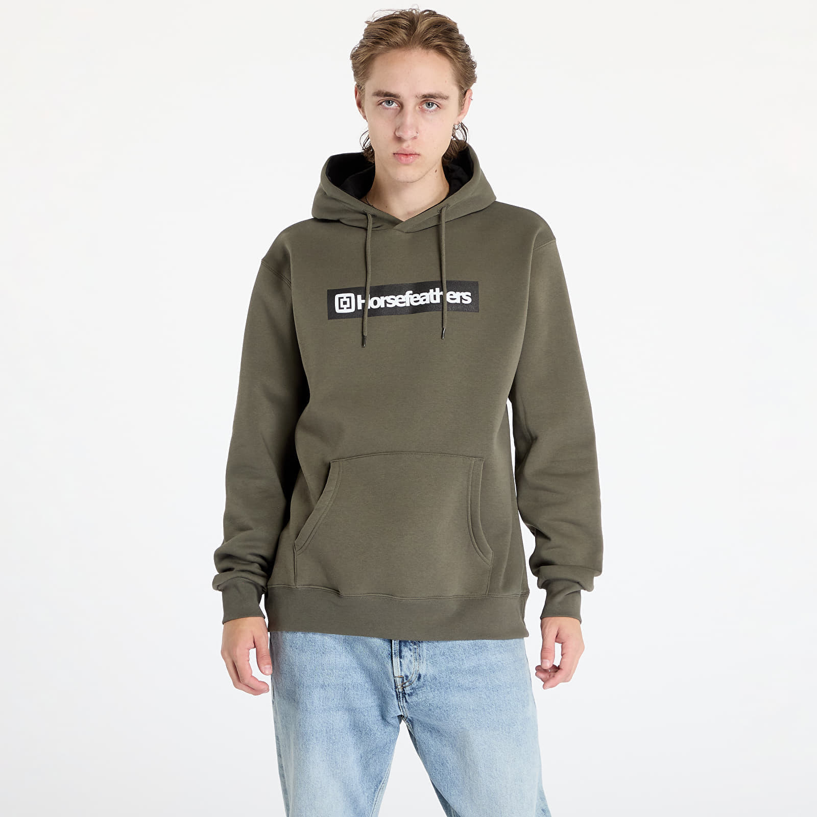 Mikina Horsefeathers Drown Sweatshirt Burnt Olive L