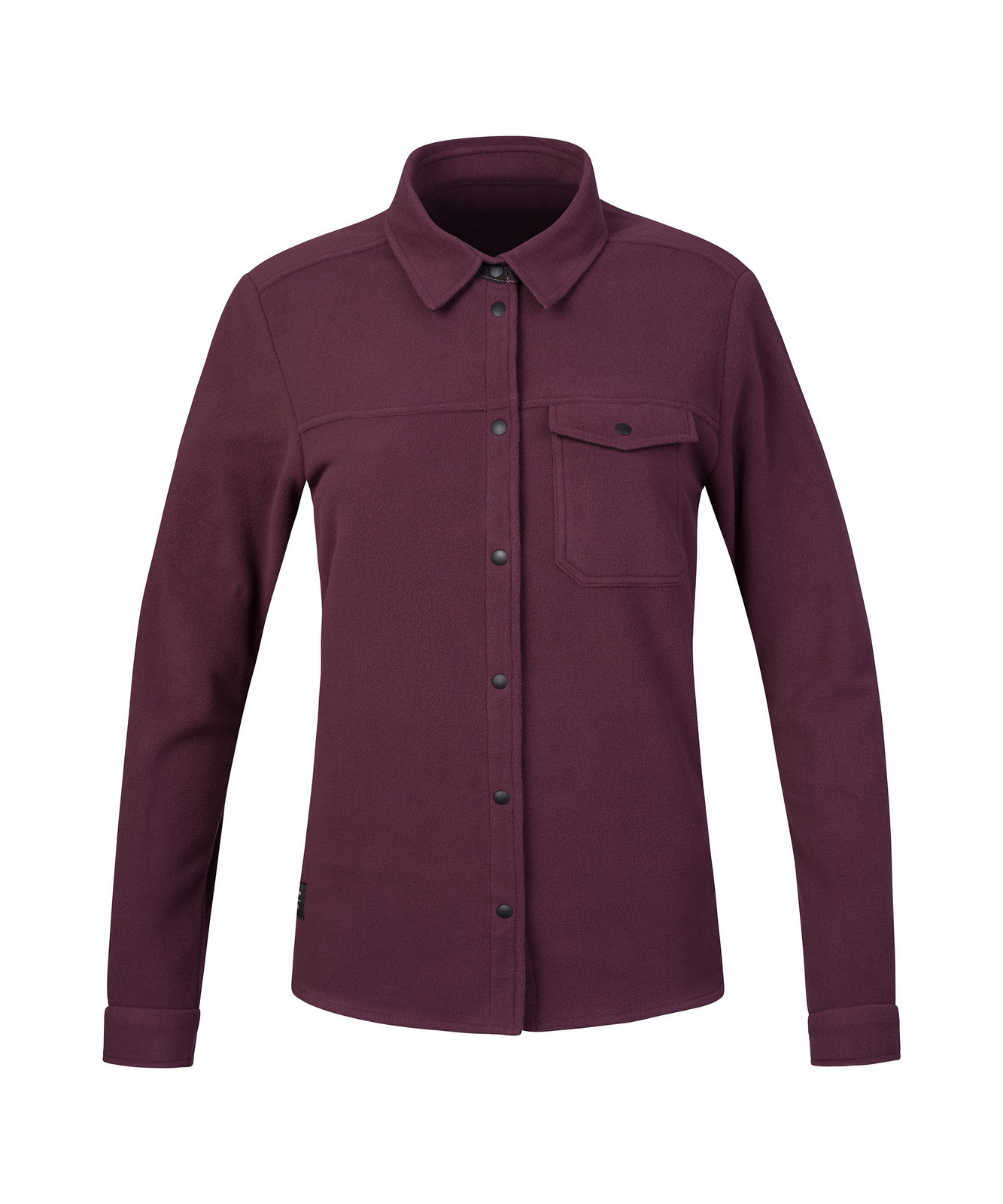 Women's warm fleece shirt Hannah BEA fig