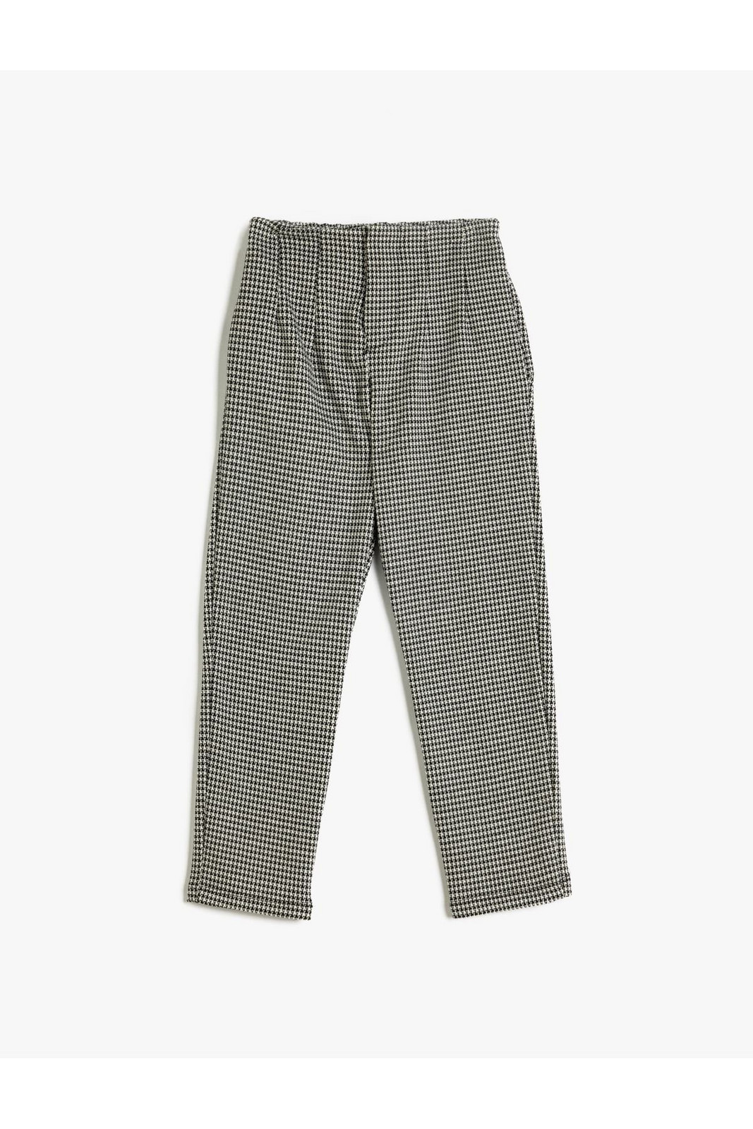 Koton Carrot Trousers with Pleated Detail and Elastic Waist and Pockets