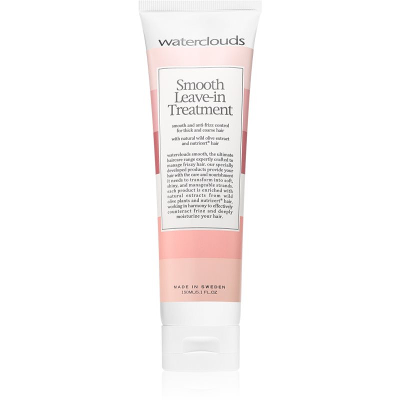 Waterclouds Smooth Leave-In Treatment bezoplachová starostlivosť pre nepoddajné a krepovité vlasy 150 ml