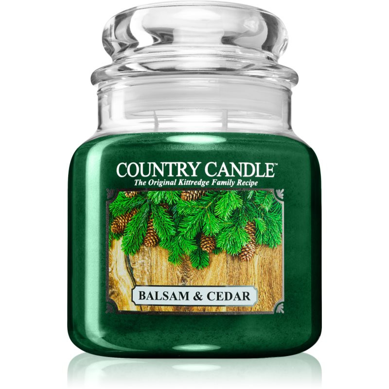 Country Candle Balsam & Cedar vonná sviečka 453 g