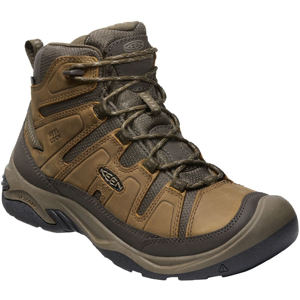Keen CIRCADIA MID WP WIDE MEN bison/brindle Veľkosť: 42
