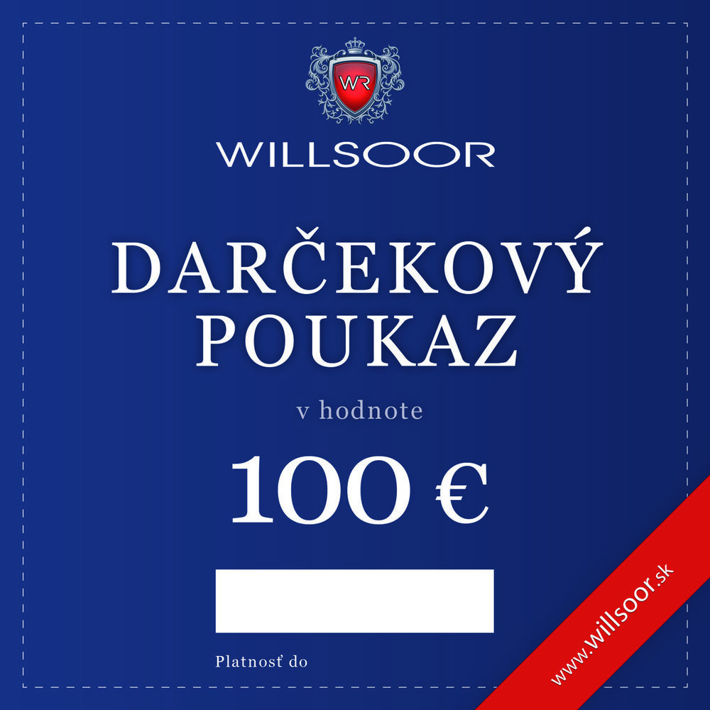 Poukážka darčeková elektronická na 100 EUR