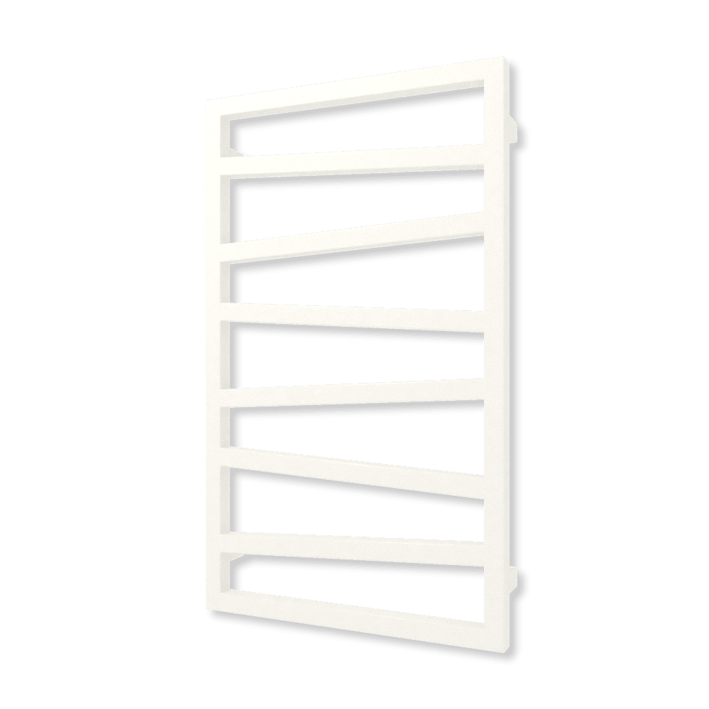 Terma24 Zigzag 835x500 vodný/elektrický radiátor RAL 9016 MAT ZS