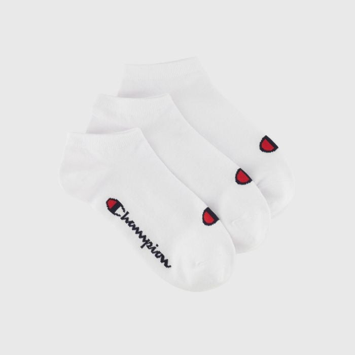 Champion Ponožky Low Cut 3Pack White  LL - (43 - 46)