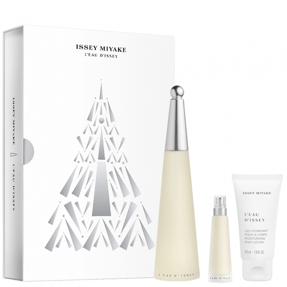 Issey Miyake L'Eau D'Issey – EDT 100 ml + telové mlieko 50 ml + EDT 10 ml