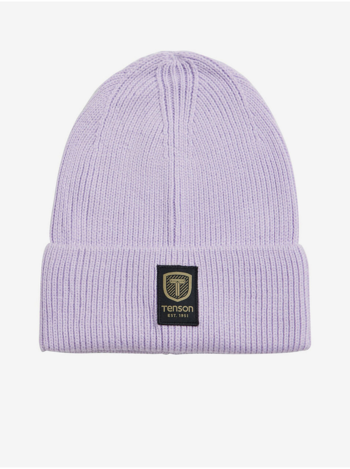 Unisex Kulich Tenson Badge Beanie Svetlo Fialový