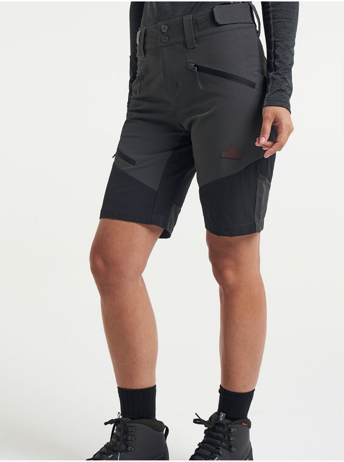 Dámske Outdoorové Šortky Tenson Himalaya Stretch Shorts W Čierne