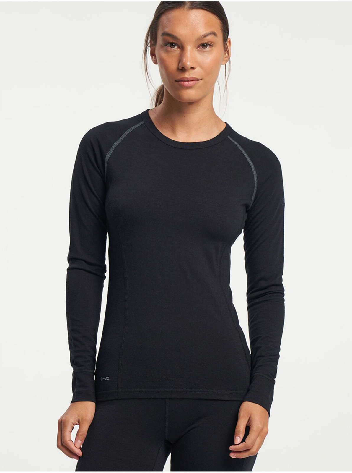 Dámske Merino Funkčné Bielizeň Tenson Himalaya Baselayer Merino Top W Čierne