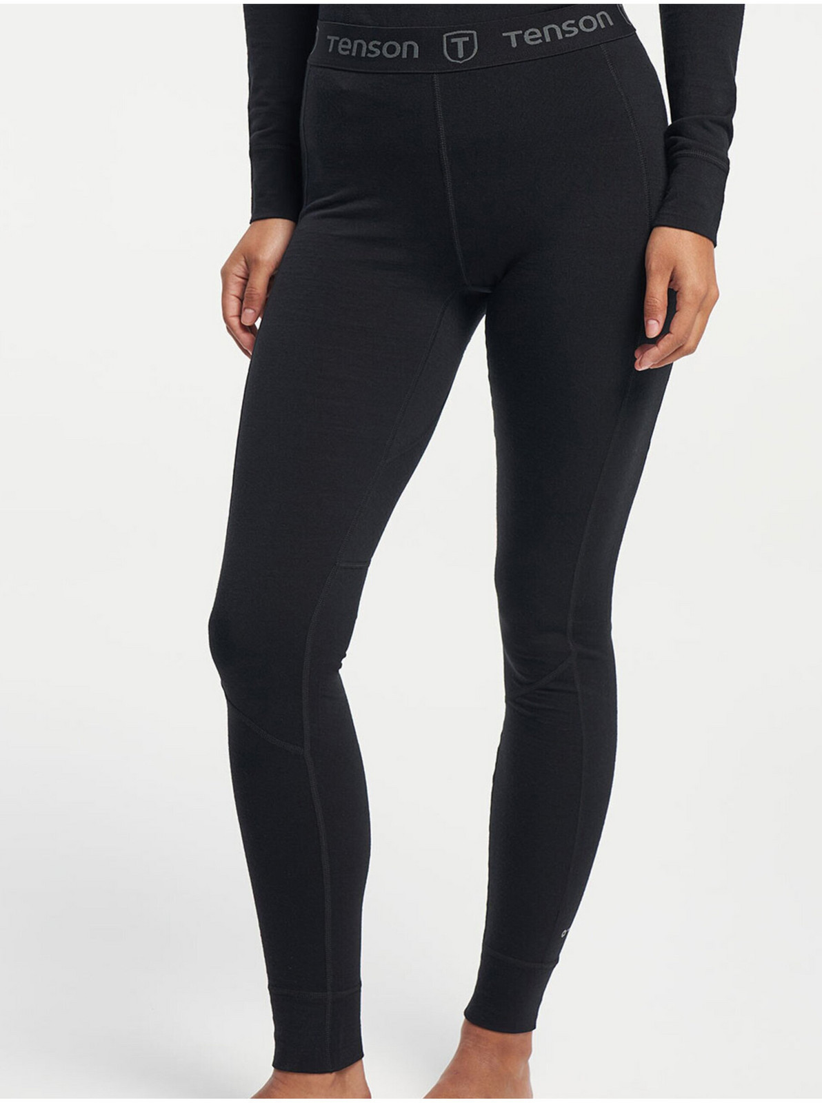 Dámske Merino Funkčné Bielizeň Tenson Himalaya Baselayer Merino Tights W Čierne