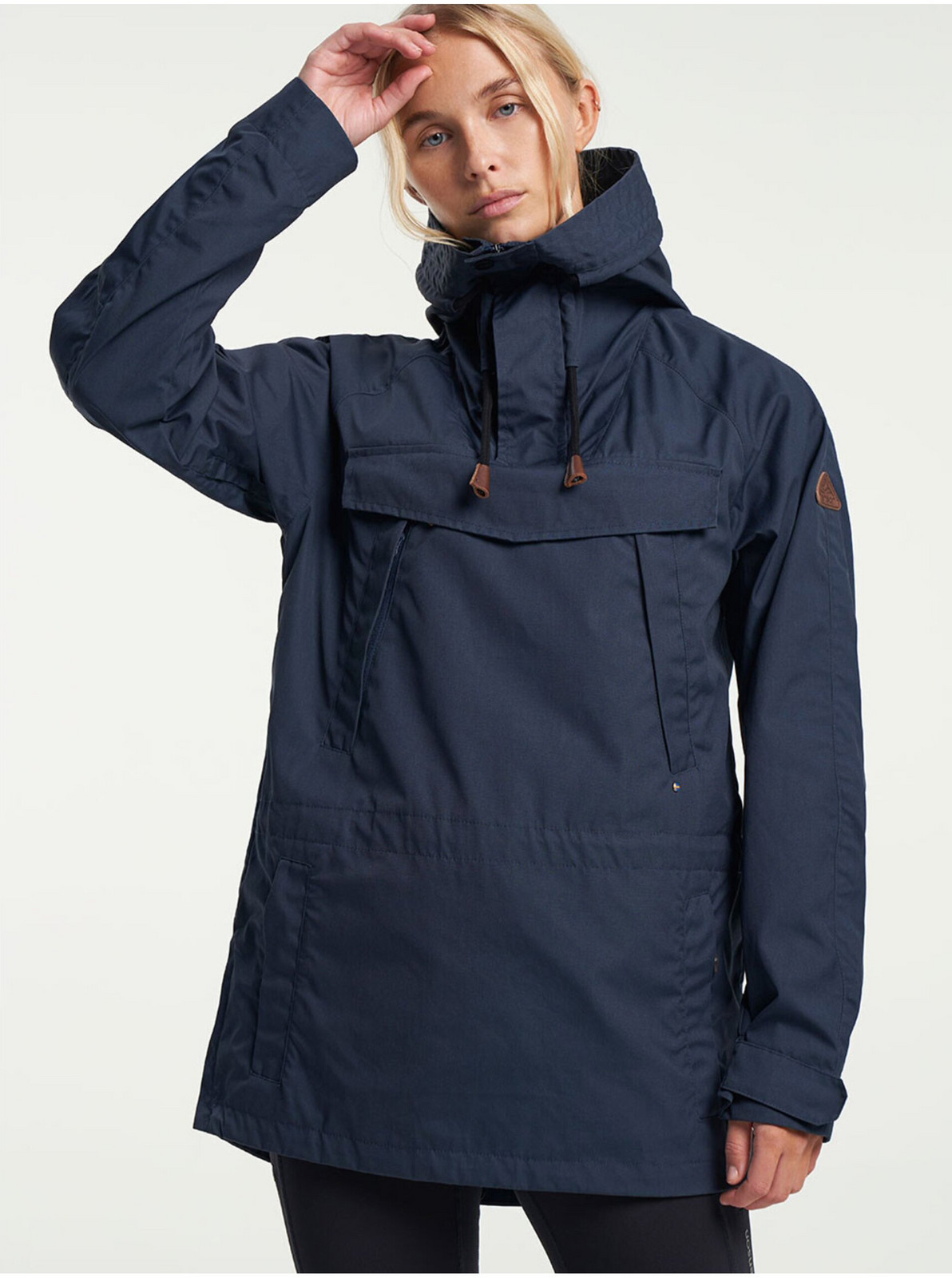 Unisex Lifestylový Anorak Tenson Mountain Anorak 55 Tmavo Modrý