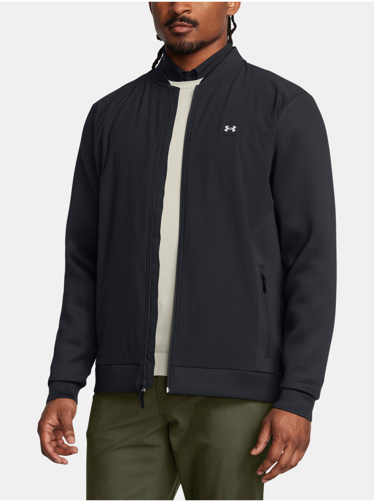 Pánska bunda Under Armour UA Drive Pro Storm Hyb FZ